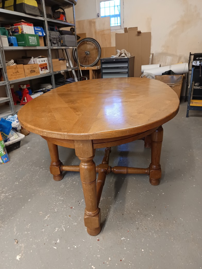 Table De Tonge ovale extensible,De Tonge